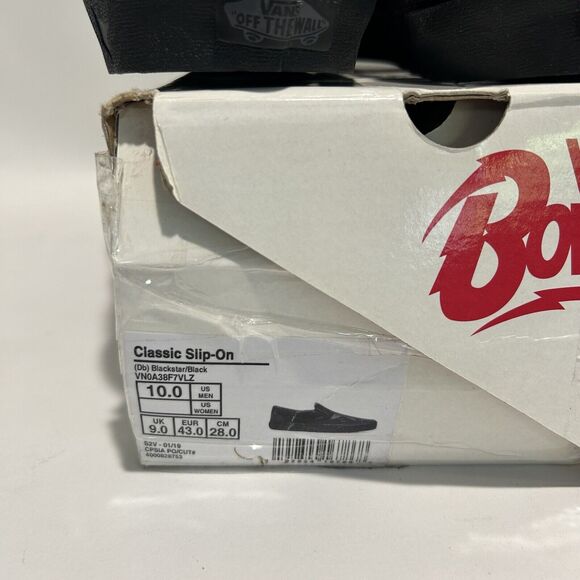 VANS X David Bowie Classic Slip-On “Blackstar” 2024 - Picture 5 of 7